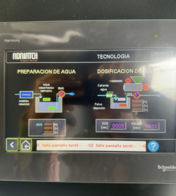 Control y gestion de lavadero